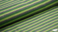 Preview: JERSEY - green stripes - dunkelgrün - grün - grau