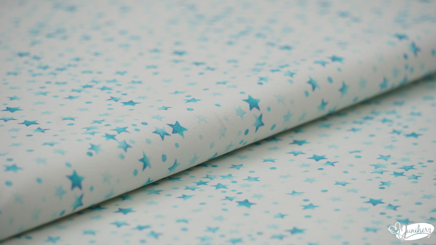 JERSEY - Mini summer stars blau