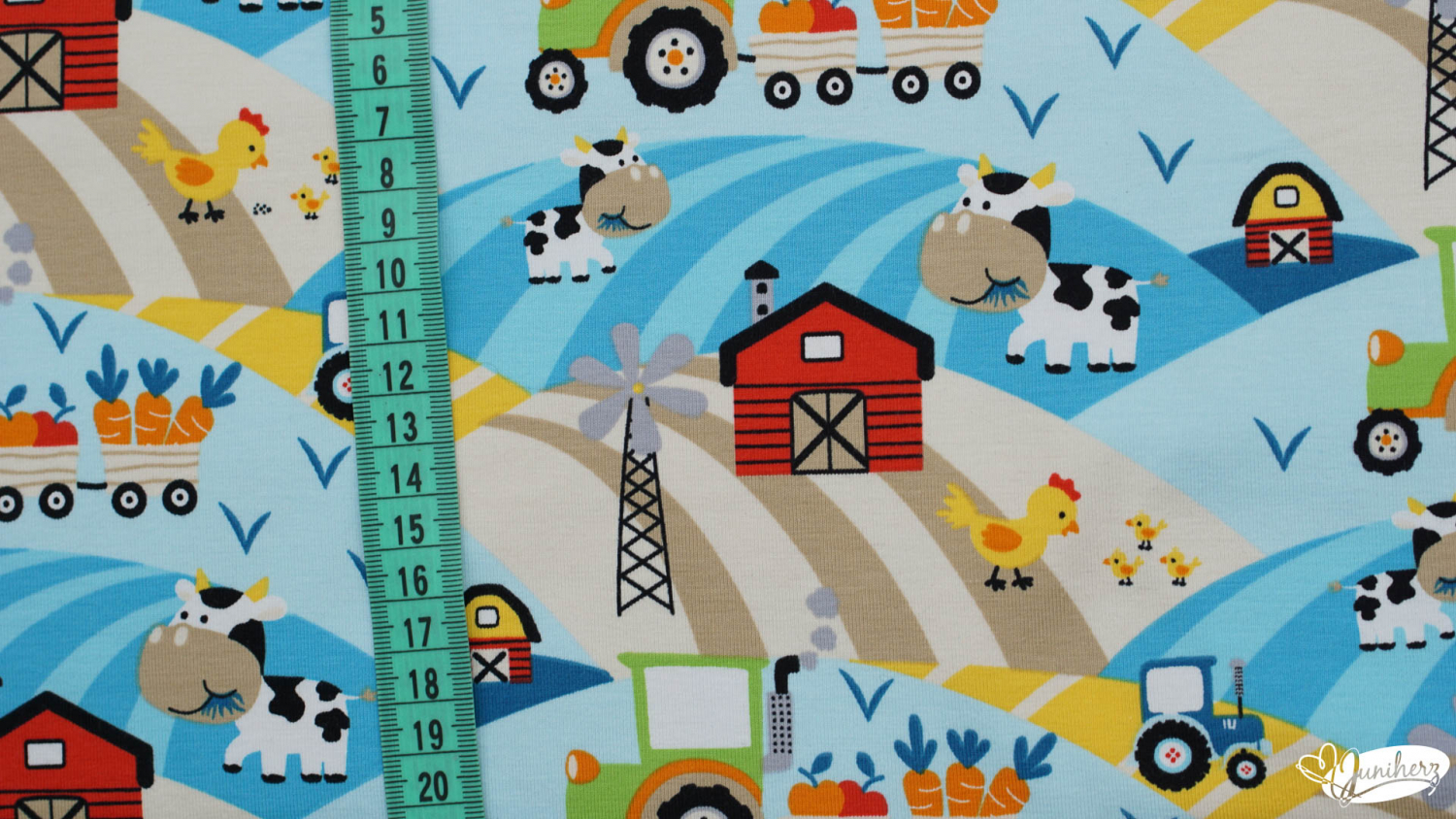 JERSEY - my  lovely  farm  blau